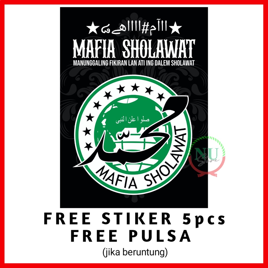 Bendera Majelis Besar / Bendera Mafish / Mini Flag Bendera Umbul Umbul / Bendera Majelis Syekhermani