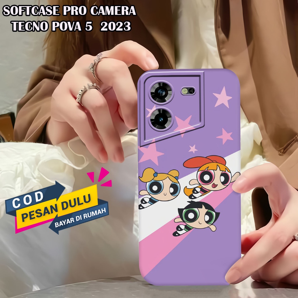 (YS109) Sofcase Procamera Tecno Pova 5 2023 Terbaru - Case Hp Tecno Tecno Pova 5 2023 Terbaru - Casi