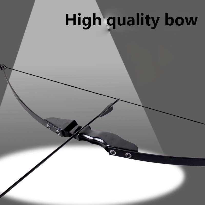 BSDMall- Busur Panah Poweful Dewasa Panahan Recurve Panahan Bow 40 LBS
