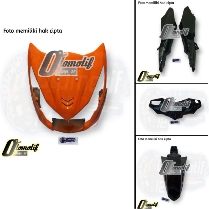 Body Halus Beat Fi 2013 2014 Oren / Body Beat Fi 2013 2014 Full Halus Cover body halus Honda beat fi