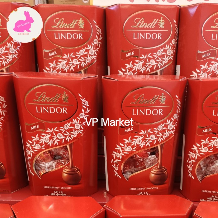 

Lindt Lindor Milk Chocolate 200g | Pack