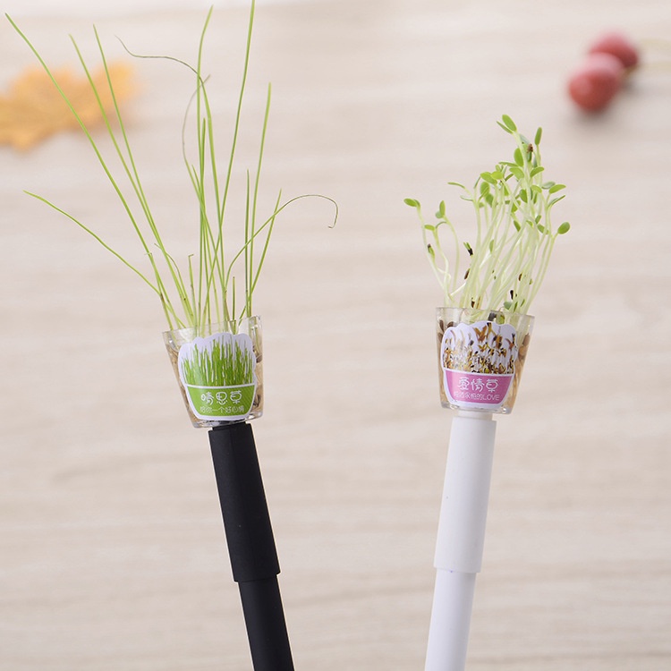 

[HARU] Planting Gel Pen 0.5mm Pulpen Tumbuhan Pena