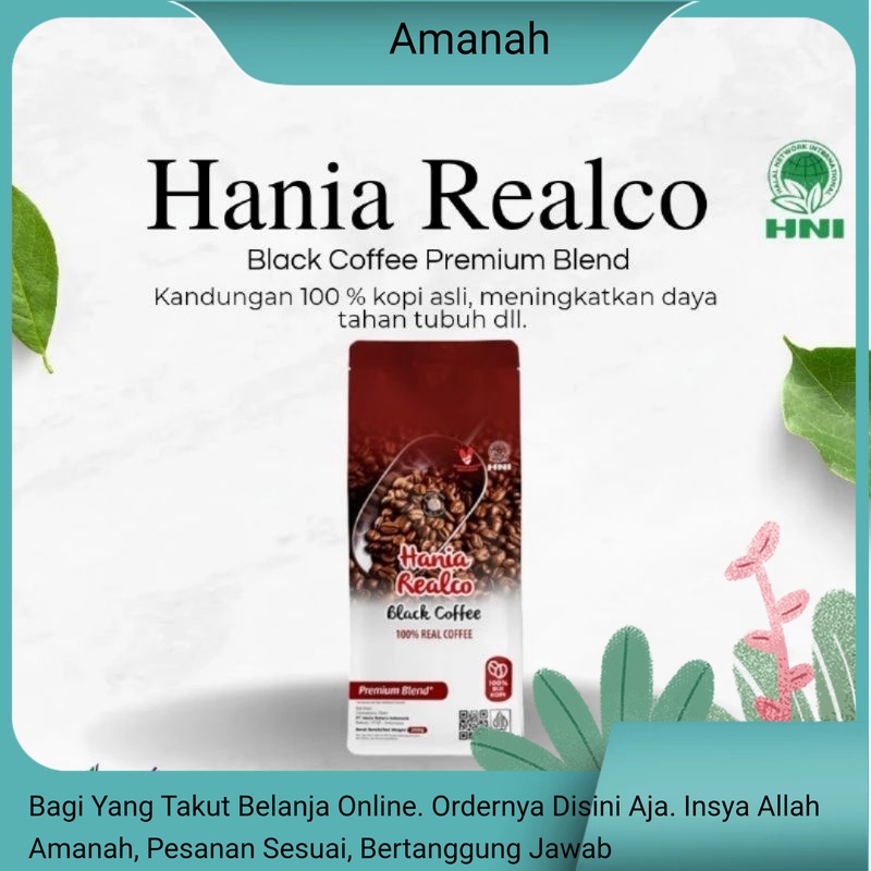 

HNI HPAI Hania Realco Black Coffee Premium Blend