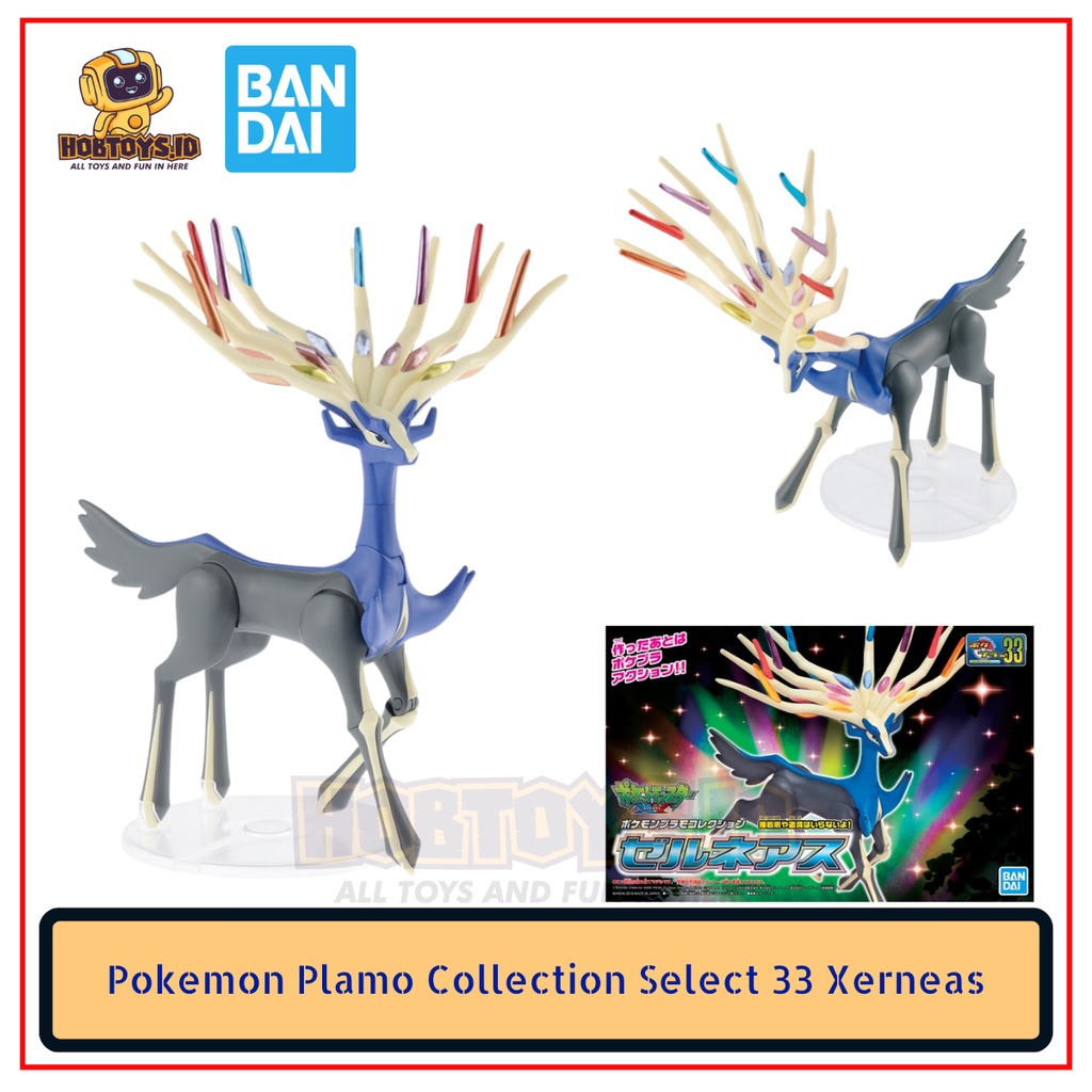 Pokemon PLAMO Collection Select Series 33 Xerneas