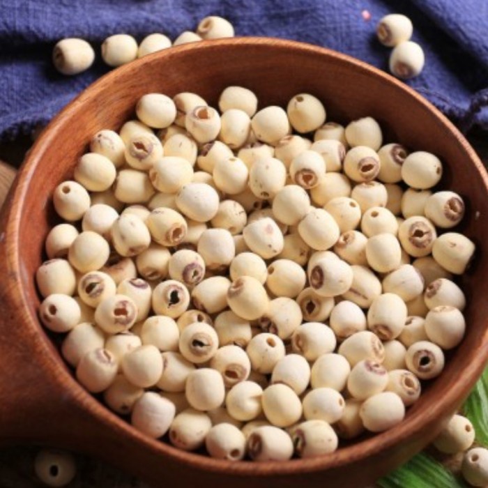 

Lian Ce Lian Zi Lianzi 白莲子 Biji Teratai Liance Lotus Seed - 100 gram