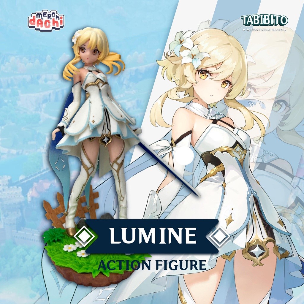 Action Figure Genshin Impact Lumine Toy [Tabibito Series]