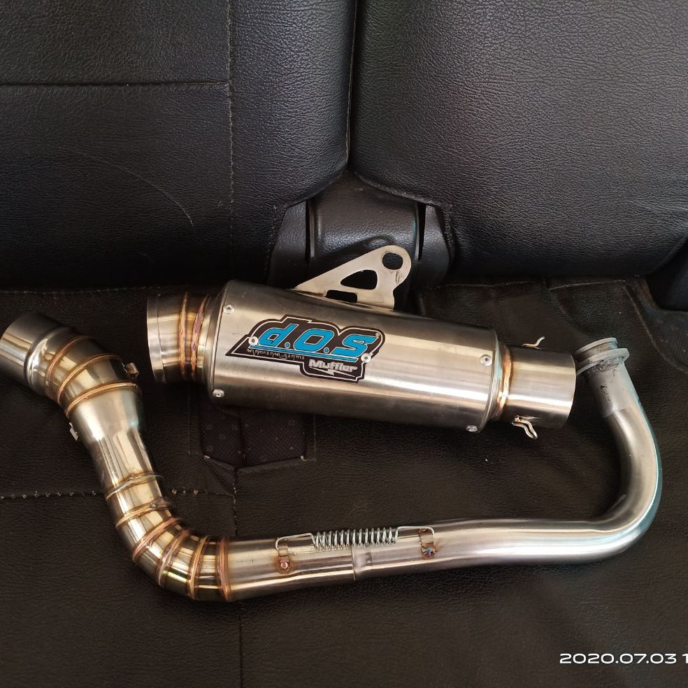 TERLARIS knalpot Dos beat vario