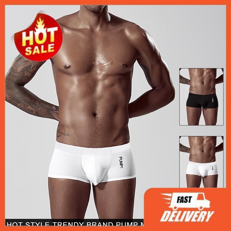 Boxer Pria PUMP Katun PU5504 Celana Dalam Pria PUMP. Men's Underwear