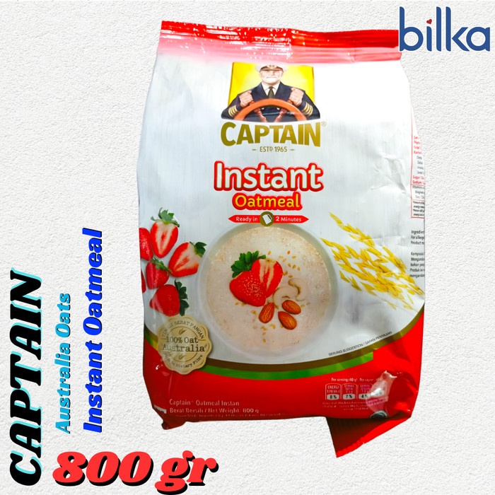 

CAPTAIN Instant Oatmeal 800gr