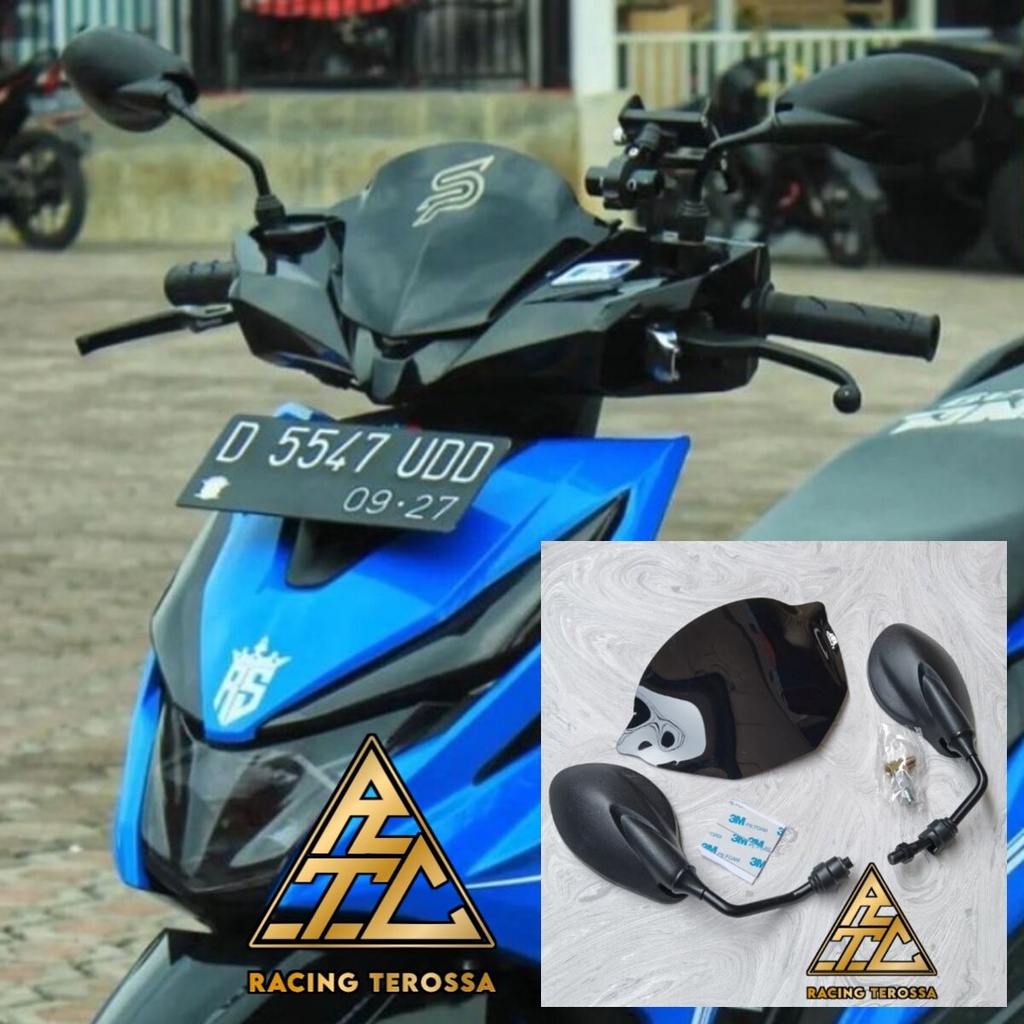 VISOR PLUS SPION X1 HONDA BEAT FI ESP 2016