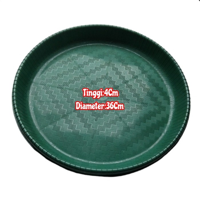 Tampah Plastik Bulat / Nampan Plastik Bulat 36 Cm