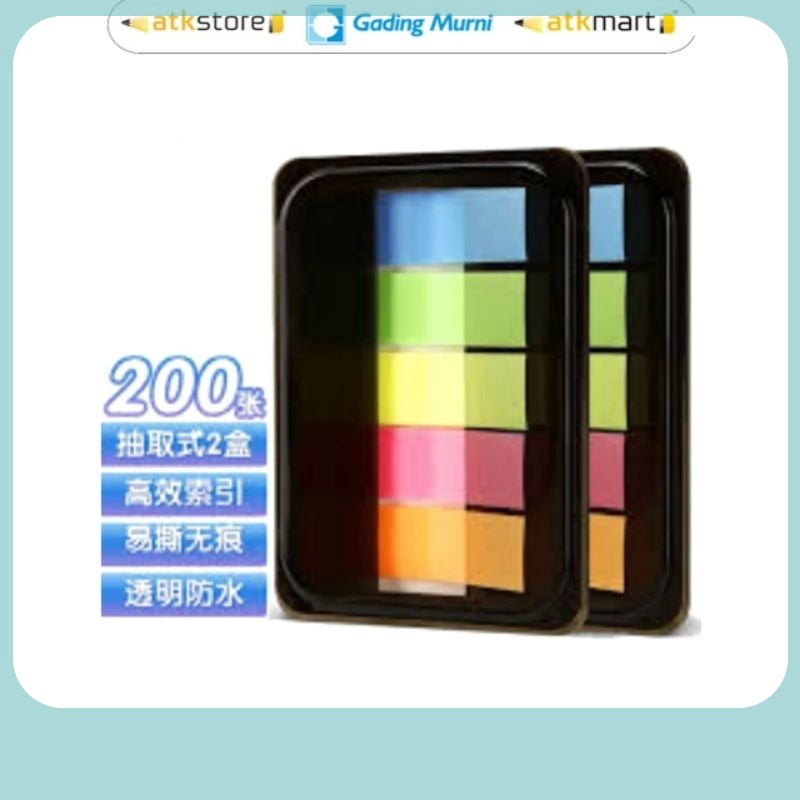 

M&G Sticky Notes Pet Flag YD-980 Preffered Fluorescent - Index Pembatas Halam Buku