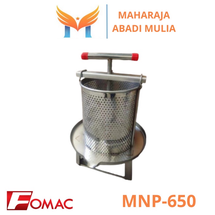 Alat Peras Madu Manual Fomac MNP-650 Manual Honey Press Extractor