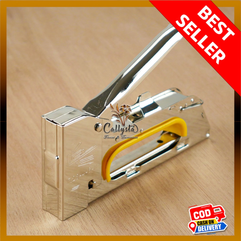 

Alat Staples Tembak Stapler Jepretan Gun Tracker Untuk Perekat Kardus Papan Kayu Jok Motor