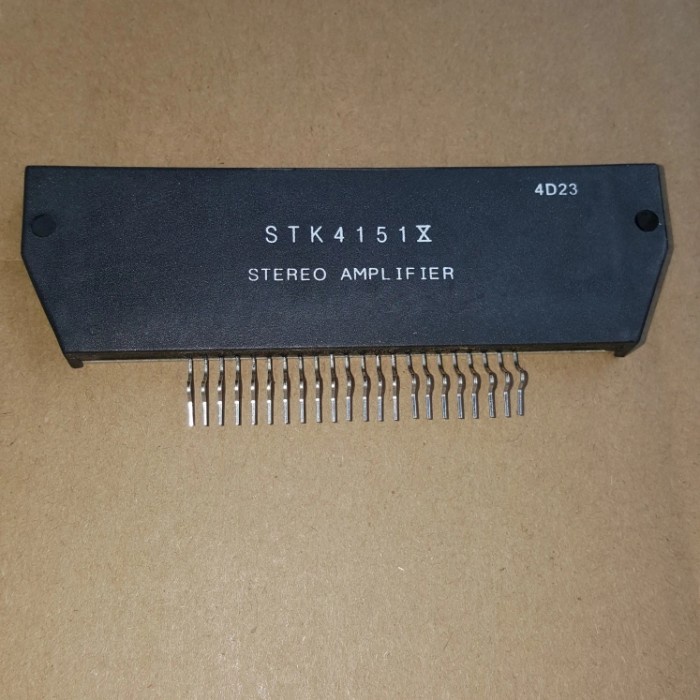 Terlengkap Part Tool STK4151 MK X IC elektro Transistor F.Shop