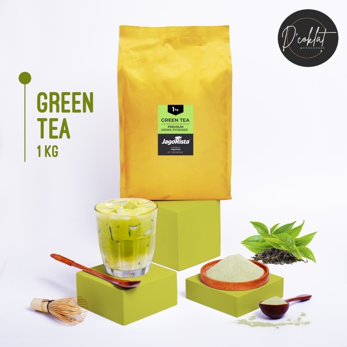 

1 Kg - Green Tea - Premium Bubble Drink Powder