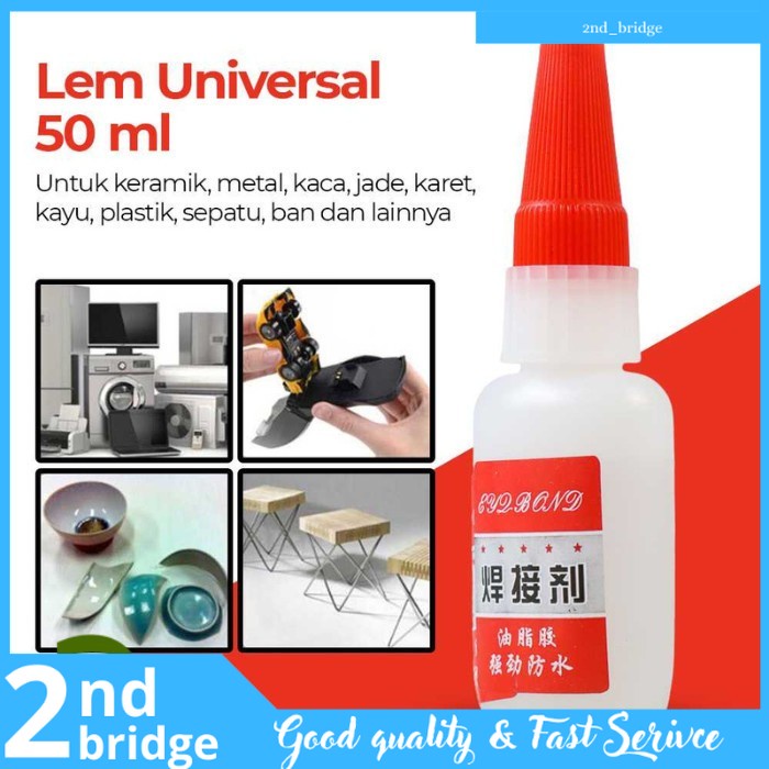 

ADEZIV STRONGEST GLUE / LEM SUPER KUAT - BELI 1 GRATIS 1 2B