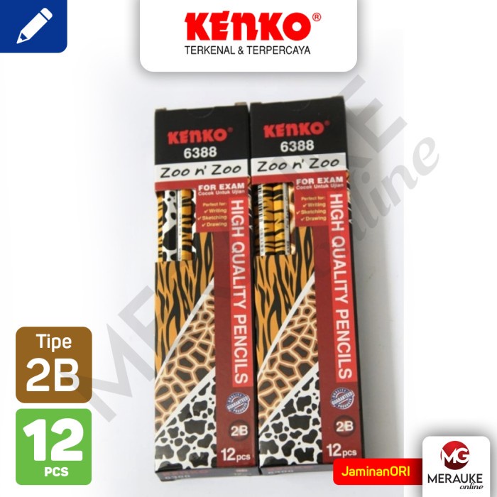 

Pensil KENKO 2B-6388 Zoo N Zoo