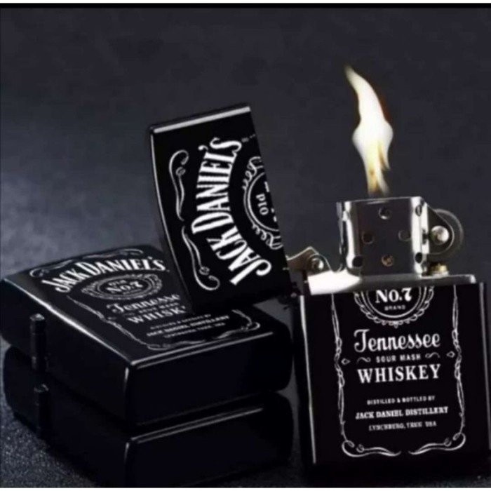 Bayar Di Tempat KOREK API SUMBU MOTIF JACK`DANIELS