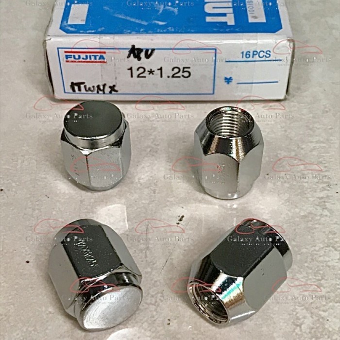 Mur roda racing mobil apv 1.25 1,25 kunci 19mm fujita