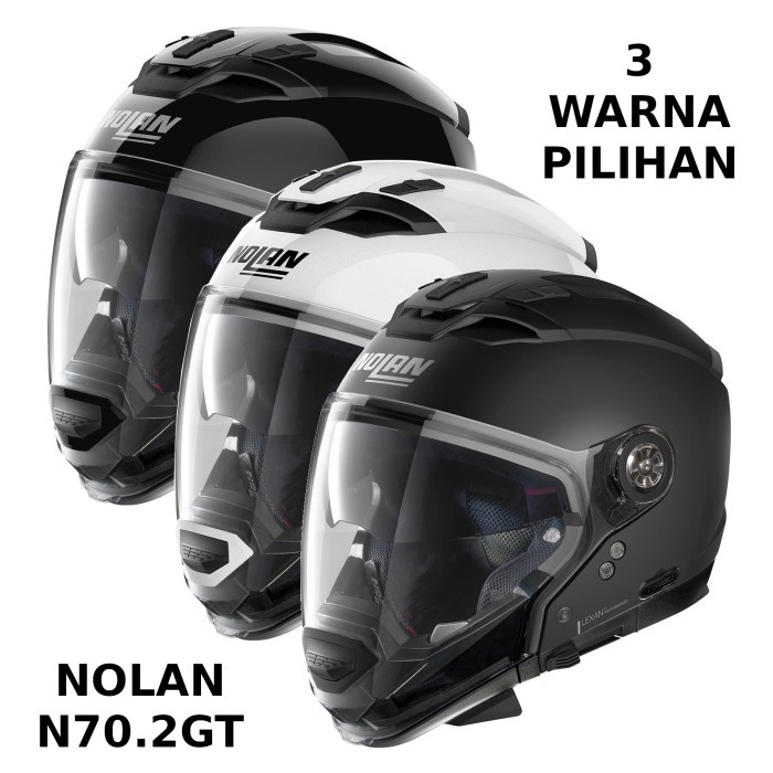 [MNF59] Helm Nolan N44 N70-2 N702 Classic Crossover - Metal White