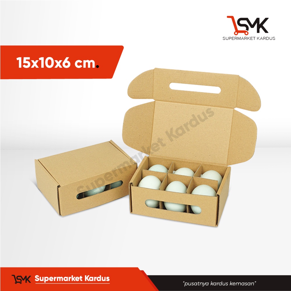 

Box Telur ASIN ISI 6 (15x10x6)+Sekat Box/kardus/Telur/Endok/Endog/Tryrelur/Traytelur/ayam/telurayam/polos/Hampers/Gift/tingi6