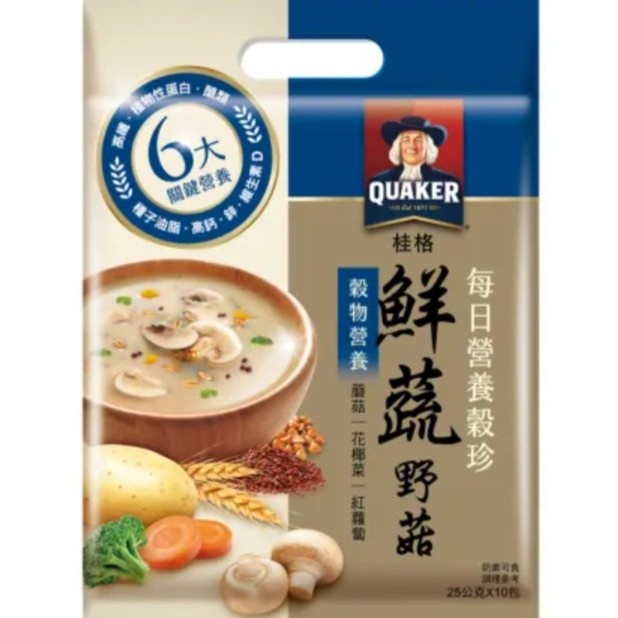 

Quaker Vegetable with Mushroom