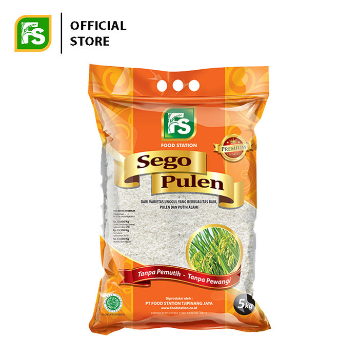 

Ready FS Beras Sego Pulen 5 Kg