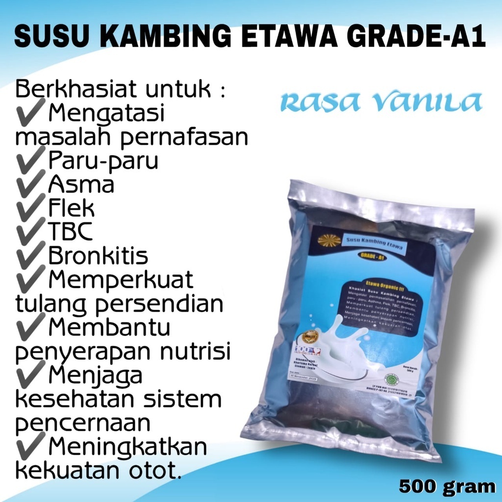 

SUSU KAMBIN G ETAWA GRADE A1 ORIGINAL 500GR