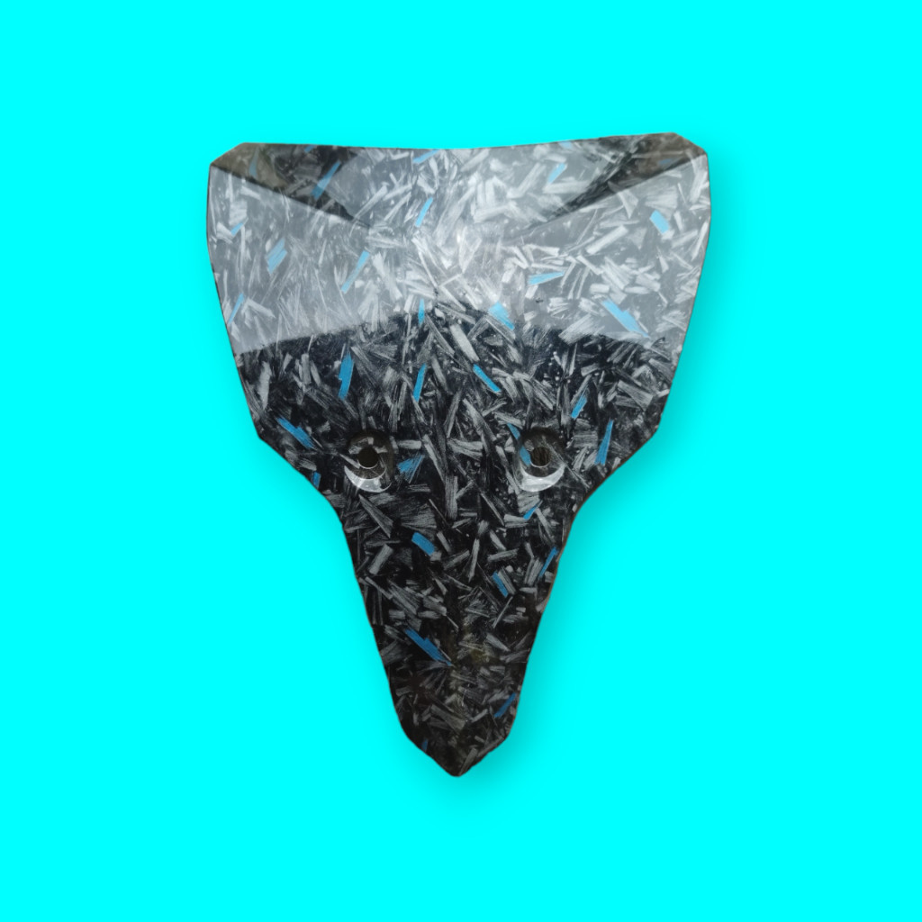 Forged biru Dasi vario125 bohlam techno NGcarbon