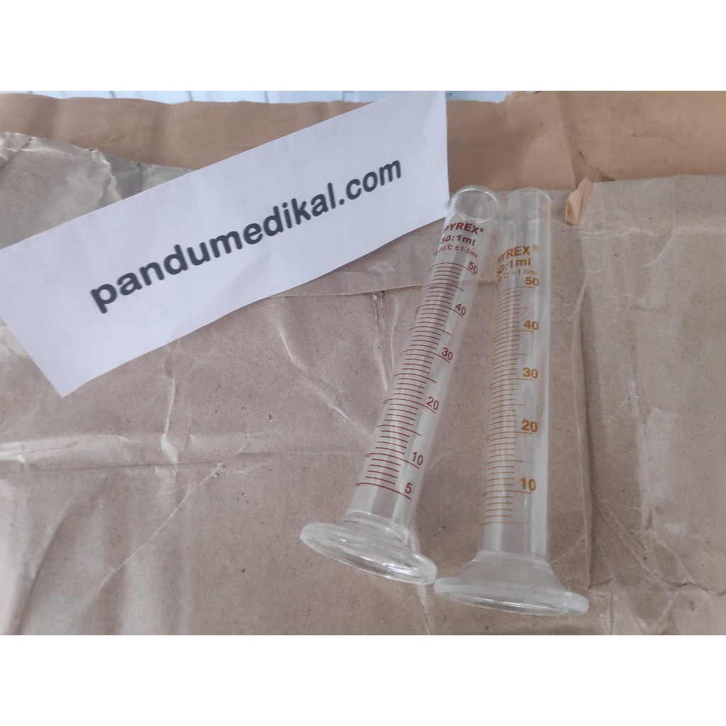 Gelas ukur, Gelas takar 50ml pyrex