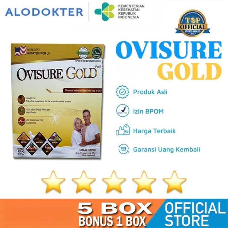 

OVISURE GOLD MILK - SUSU KESEHATAN TULANG DAN SENDI