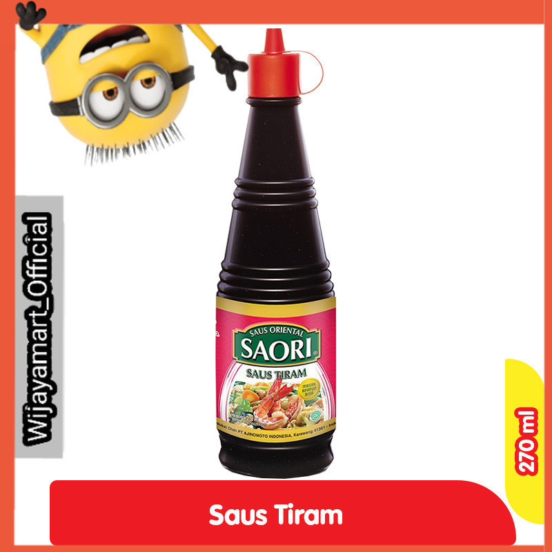 

Saori Saus Oriental Saus Tiram Botol 270 ml