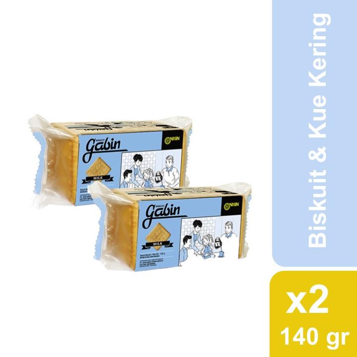 

Nissin Gabin Milk 140 gr -2pcs