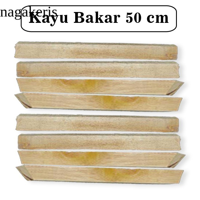 

Kayu Bakar 50 cm BBQ Api Unggun 1 kg laris