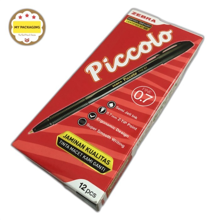 

Bolpen Piccolo 0.7mm ZEBRA (12 Pcs)