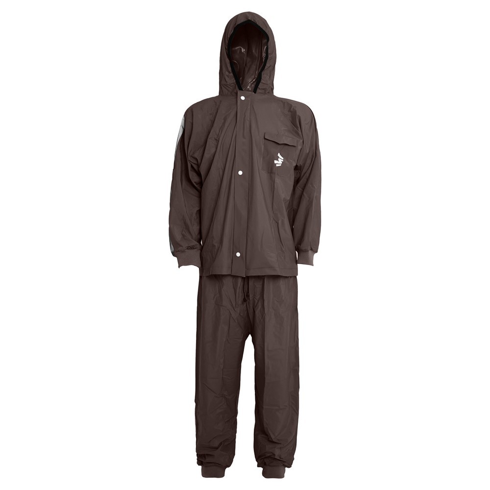 DISKON 3SECOND JAS HUJAN PRIA WANITA REGULAR FIT RAINCOAT SETELAN JAKET CELANA REFLECTIVE BUZZ