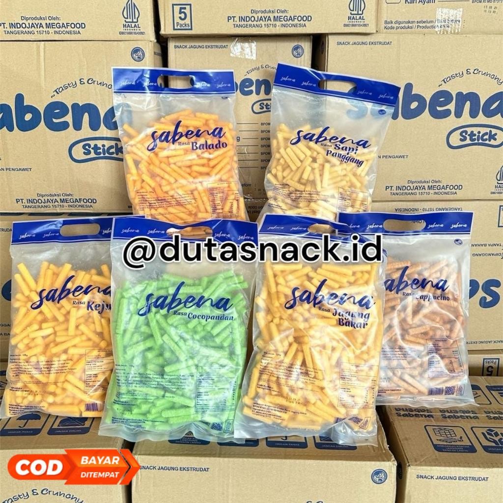 

1 karton snack SABENA NEW ISI 6 karung 1kg MIX rasa bisa COD ( NEW )