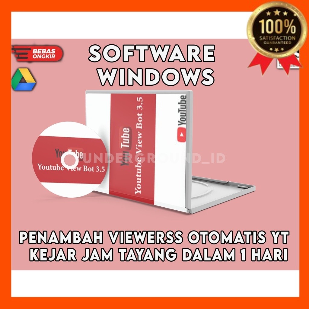Beli 1 Gratis 1 Software PC Penambah Vlewerss Otomatis YTT - Kejar Jam Tayang Dalam 1 Hari