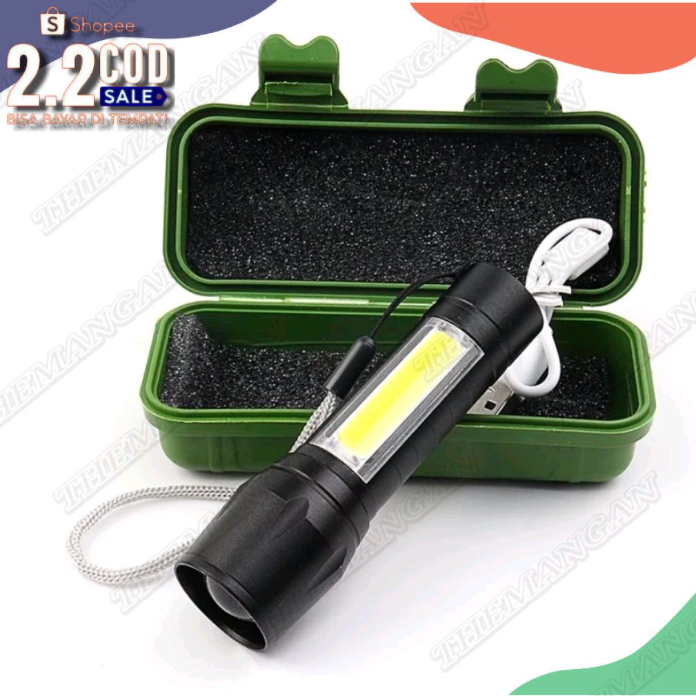 [BISA COD] SENTER MINI USB 2 LED CHARGER ISI ULANG TANPA BATERAI - MURAH