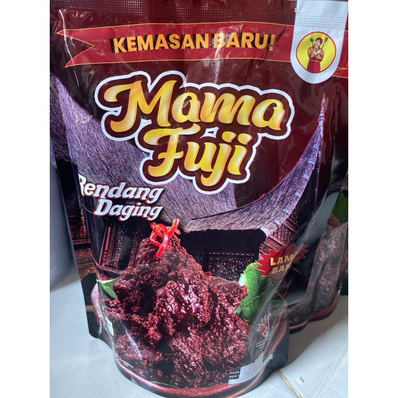 

RENDANG SAPI MAMA FUJI KEMASAN 350 GRAM HALAL ORIGINAL