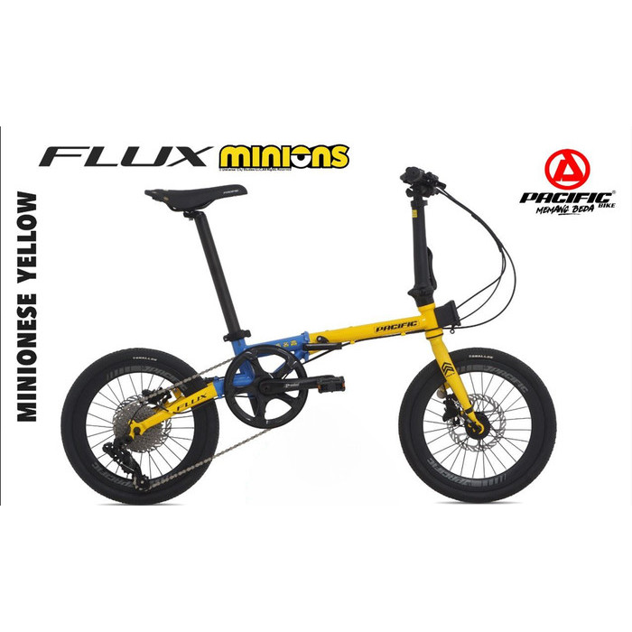 Sepeda Lipat Pacific Flux Minions Size 16