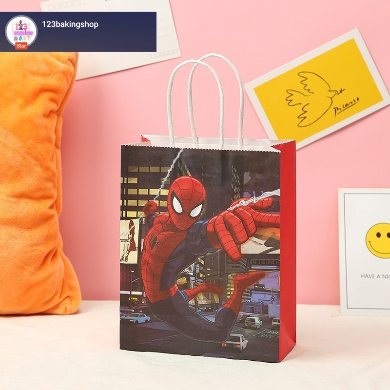 

Paperbag motif superhero Marvel DC tas kado murah goodiebag souvenir anak ultah/ Paperbag murah kado anak sekolah