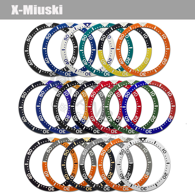 39mmx32mm Turtle Wat  Bezel Insert Fit For Seiko Seiko 6105 6309 Turtle Abalone Wat  Case Men's Wat 