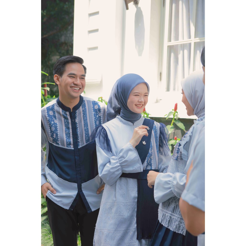 Dya_Id Nazifa Series Rayya Dress Katun Elegan