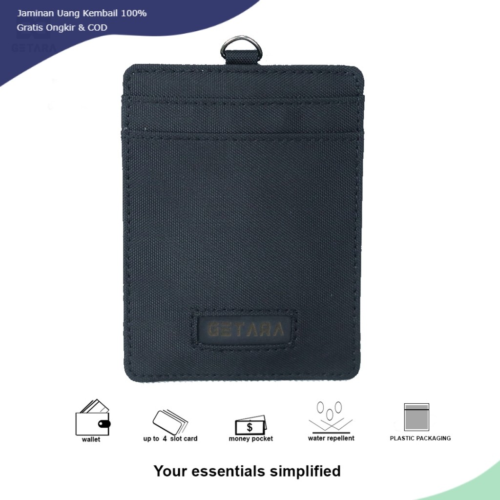 

Card Holder ID Card Name Tag Lanyard Gantungan Dompet Kartu Loka