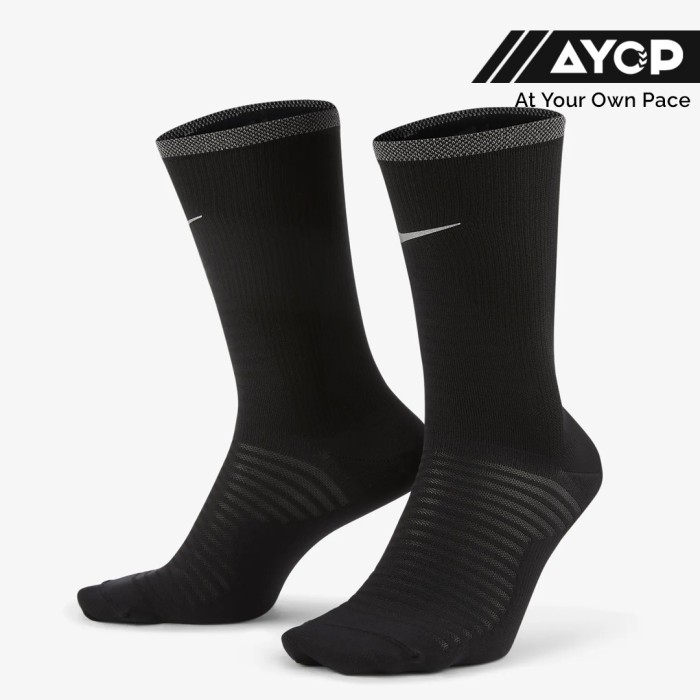 Nike Spark Lightweight Running Socks - Black - Ankle, 41-43
