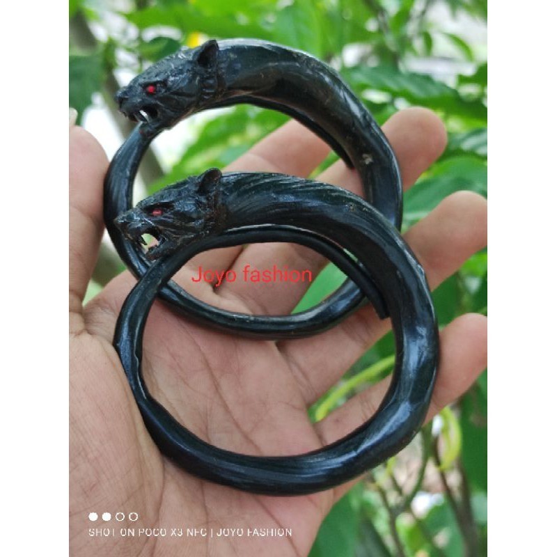 GELANG AKAR BAHAR UKIR MACAN KUMBANG