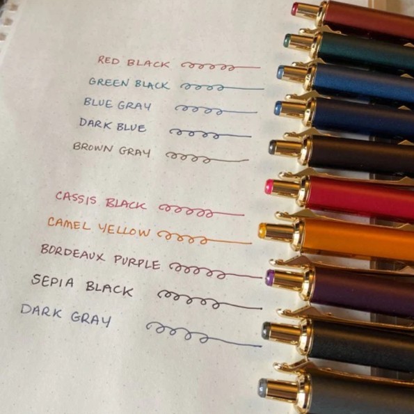 

Zebra Sarasa Grand Vintage Color Gel Ink Pen 0.5mm P-JJ56 - V Cassis Black