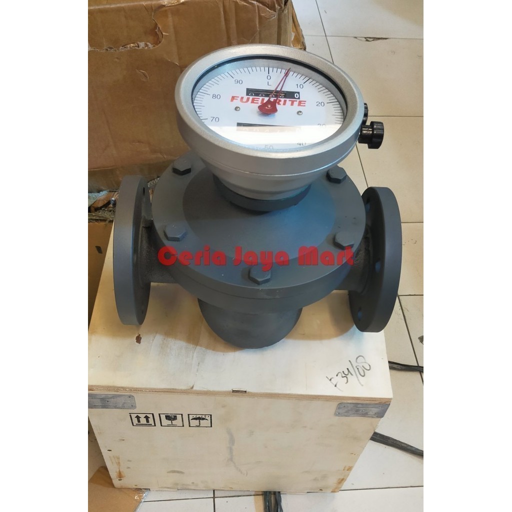 Fuel Rite Oval Gear Flange 1/2 " Inch DN15 Flow Meter / Flange JIS Flow Meter FUEL RITE 1/2"  Inch C